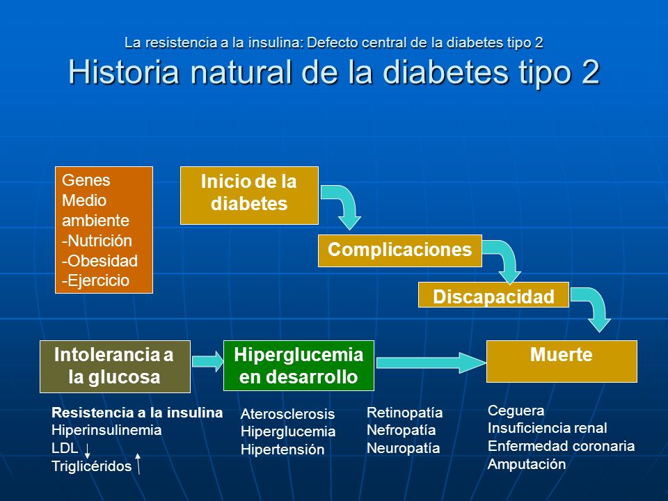 es la resistencia a la insulina diabetes tipo 2